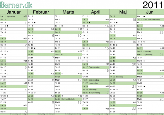 Kalender 2011 Als Kostenlose Pdf Vorlage Zum Download - Bank2home.com