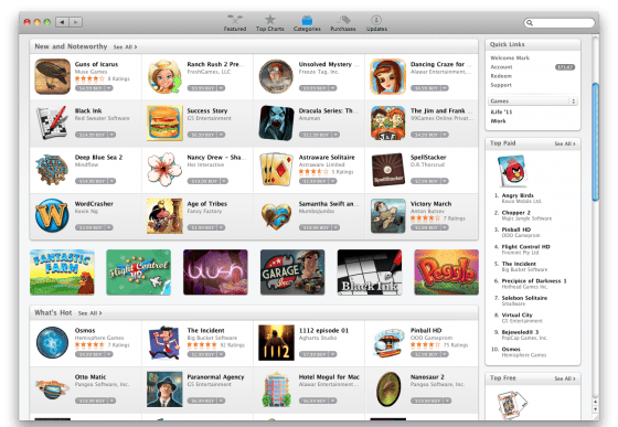 spil til mac screen 2011 01 07 kl. 16.10.54 560x387 Apple App Store til Mac er her!